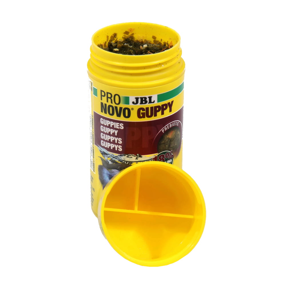 Pokarm dla żyworódek JBL PRONOVO Guppy gupik 100ml.jpg